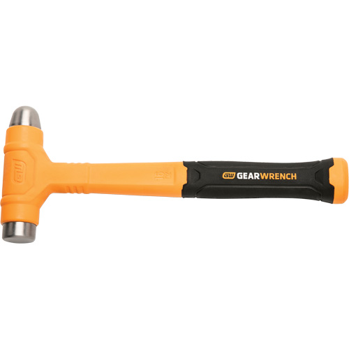 Gearwrench GWHDBBP16 Dead Blow Ball Pein Hammer, 16 oz., Smooth Grip, 12-2/5" L