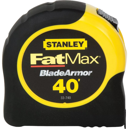 Stanley Tools 33-740THS FatMax Classic Tape Measure with 11' Standout, 1-1/4" x 40', Imperial Graduations