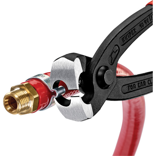 Knipex 10 99 I220 SBA 8-3/4" Ear Clamp Pliers with Front & Side Jaws