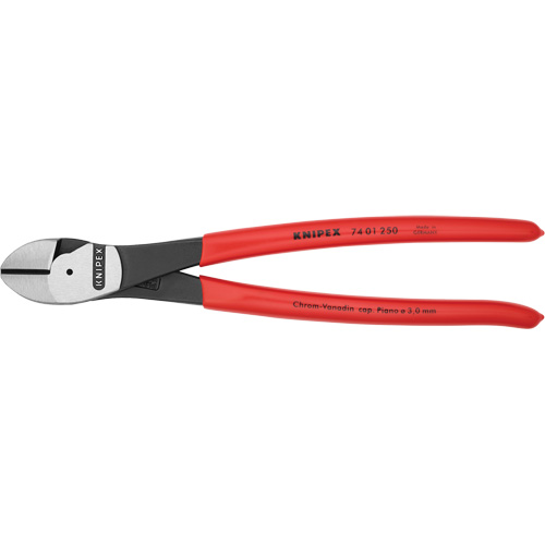 Knipex 74 01 250 SBA High Leverage Diagonal Cutters, 10" L