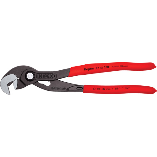 Knipex 87 41 250 SBA Raptor Pliers, 10"
