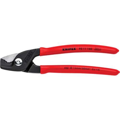 Knipex 95 11 160 SBA Coupe-c&acirc;bles StepCut&reg;, 6-1/4"