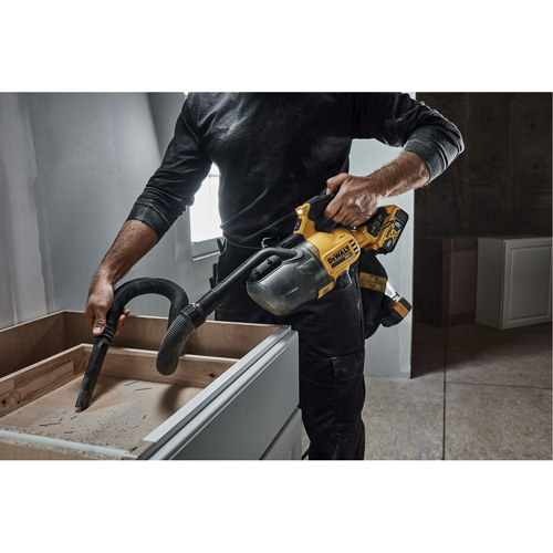 DEWALT DCV501HB Aspirateur &agrave; main sans fil pour d&eacute;chets secs, 20 V, Capacit&eacute; 0,18 gal