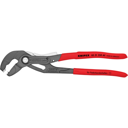 Knipex 85 51 250 AFSBA 10" Spring Hose Clamp Pliers with Locking Device