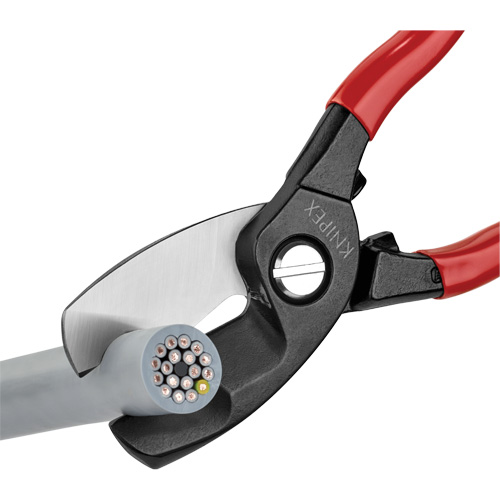 Knipex 95 11 200 SBA Cable Shears with Twin Cutting Edges, 8"