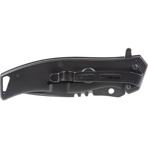 Klein Tools 44228R Electrician's Bearing-Assisted Open Pocket Knife, 2-95/100" Blade, Stainless Steel Blade, Aluminum Handle