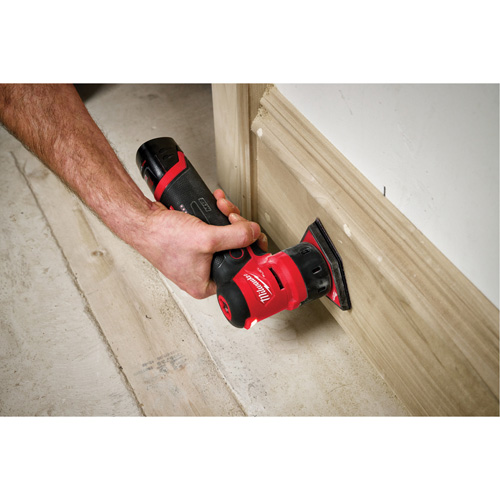 Milwaukee 2531-20 M12 FUEL Orbital Detail Sander, 12 V, 14000 OPM