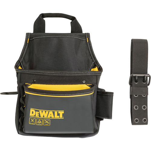 DEWALT DWST540101 Professional Dirt Repellent Tool Pouch, Tool Holder, 1680 Denier, 12 Pockets