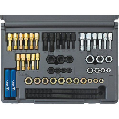 Gray Tools 91951 Universal Rethreading Set, 51 Pieces