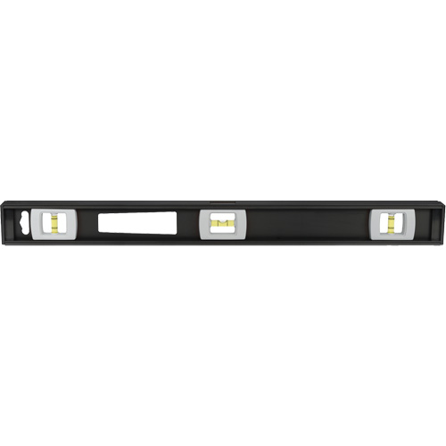 Johnson 3824 Heavy-Duty Contractor's Top-Reading Level, I-Beam, 2' L, Aluminum, 3, Magnetic
