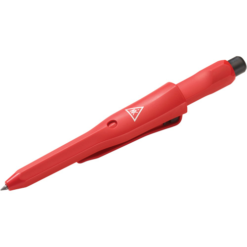 Hultafors 650100 Dry Marker with Holster & Built-In Sharpener, Grey, Marker