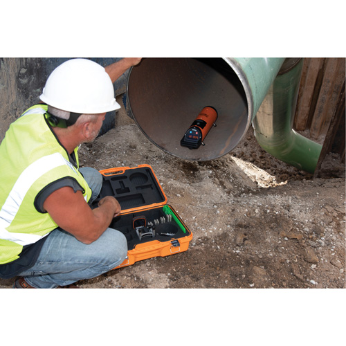 Johnson 40-6698 Electronic Self-Leveling Pipe Laser with GreenBrite&reg; Technology