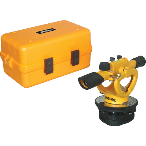 Johnson 40-6910 Builder's Transit Level with Hard-Shell Carrying Case