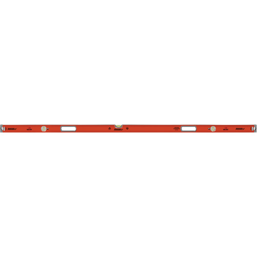Johnson 9550-7800 Heavy-Duty Box Level, Box, 6.5' L, Aluminum, 3, Magnetic