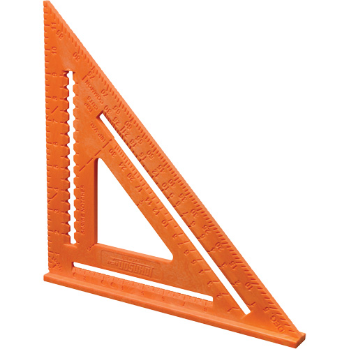 Johnson RAS-170B-ORA 12" Structo-Cast&reg; Rafter Square