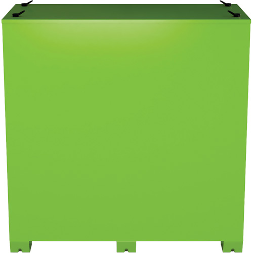Jobox By Crescent CJBPPE60V Ventilated Onsite PPE Storage Cabinet, Steel, High-Visibility Lime Green