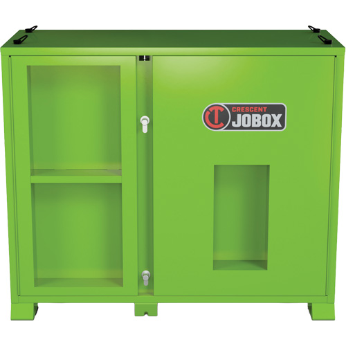 Jobox By Crescent CJBPPE72 Onsite PPE Storage Cabinet, Steel, High-Visibility Lime Green