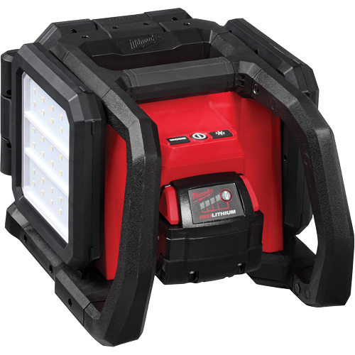 Milwaukee 2368-20 ROVER Dual Power Triple-Panel Flood & Area Light, LED, 4500 Lumens
