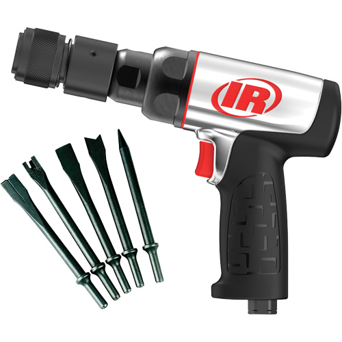 Ingersoll Rand 133MAXK Marteau pneumatique robuste avec burins, 16,2 pi³/min, 1/4" NPT, 3330 coups/min, 3/4" x 2-1/2" (19,05 mm x 63,5 mm)