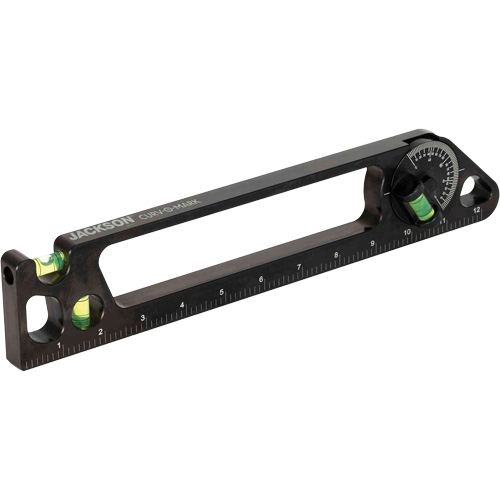 Curv-O-Mark 23609 Level, 1' L, Aluminum, 3, Magnetic