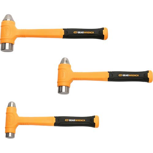 Gearwrench GWH3PCDBBP Dead Blow Ball Pein Hammer Set, 3 Pieces