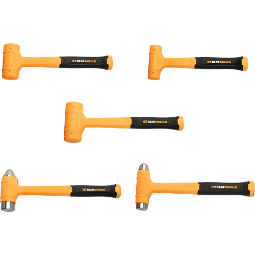 Gearwrench GWH5PCDB Jeu de marteaux sans rebond, 5 morcea