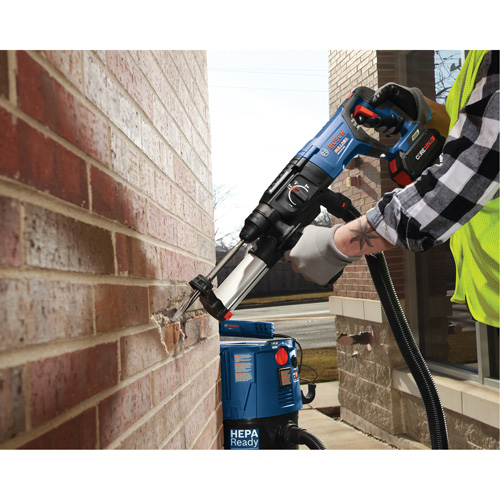 Bosch GBH18V-26DK24 Ensemble de marteau rotatif professionel, 18 V, 1", 0-890 tr/min