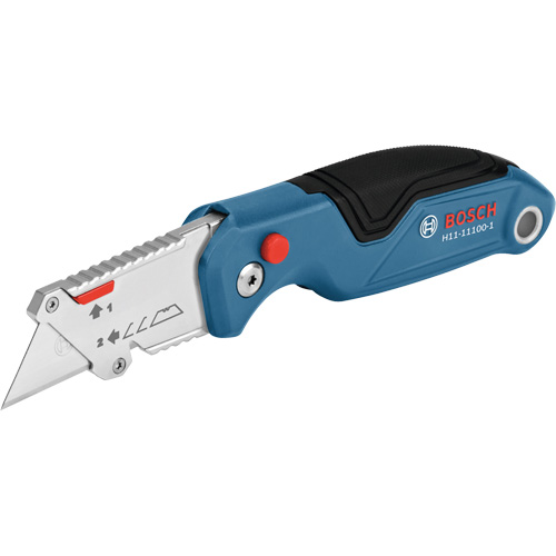 Bosch H11-11100-1 Folding Utility Knife, 2.4" Blade