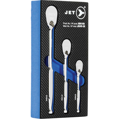 JET 690108 20-Tooth Sealed Head Ratchet Set