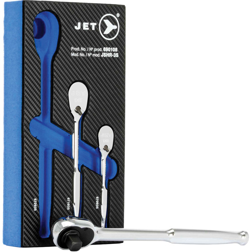 JET 690108 20-Tooth Sealed Head Ratchet Set