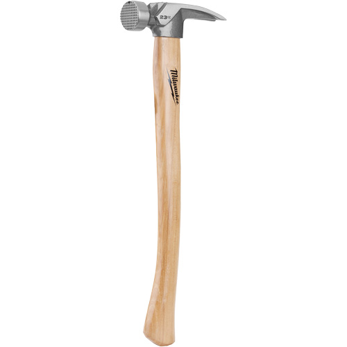 Milwaukee 48-22-9418 Marteau de charpente &agrave; face frais&eacute;e, 23 oz, Prise en Bois