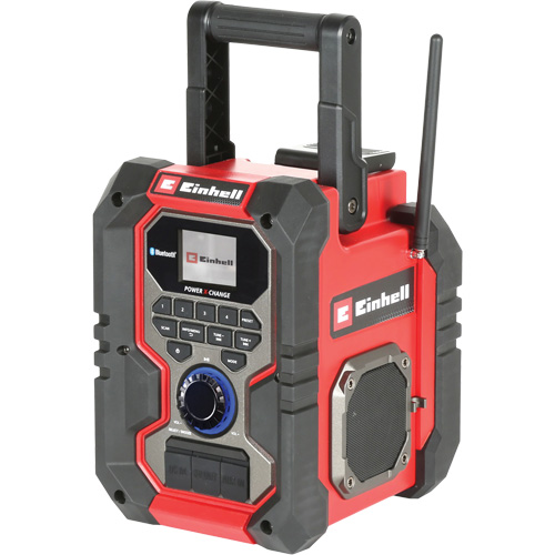 Einhell 3407997 Radio sans fil TE-CR 18 Li DAB+/FM/BT (outil seulement), Lithium-ion, 18 V