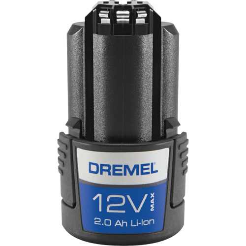 Dremel B815-01 12V MAX Cordless Tool Battery, Lithium-Ion, 12 V, 2 Ah