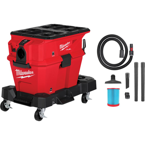 Milwaukee 0914-20 M18 FUEL NEXUS 6 Gallon Wet/Dry Vacuum with PACKOUT Compatibility & VACLINK, 18 V, 6 gal. Capacity