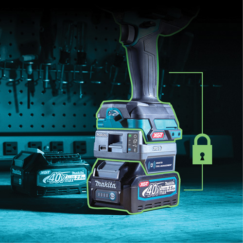 Makita ADP12 Adaptateur de communication de gestion doutils XDefence XGT 40Vmax avec Bluetooth