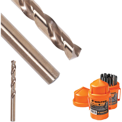 Walter Surface Technologies 01A522 SST+ Jobber Drill, High Speed Steel, 11/32", 4-15/16" L, 3-3/16" Flute, 135° Point Angle