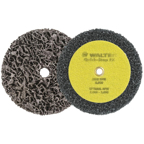 Walter Technologies Pour Surface 07X860 Disque de nettoyage de surfaces QUICK-STEP FX, 6" dia., Oxyde d'aluminium