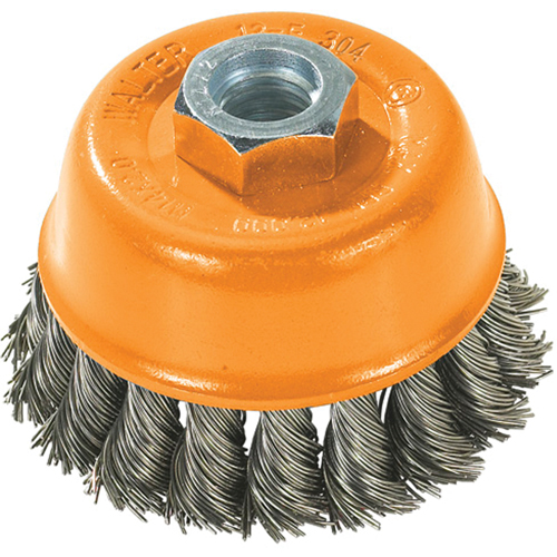 Walter Technologies Pour Surface 13F304 Brosse-boisseau, 3" dia. x 5/8"-11 arbre