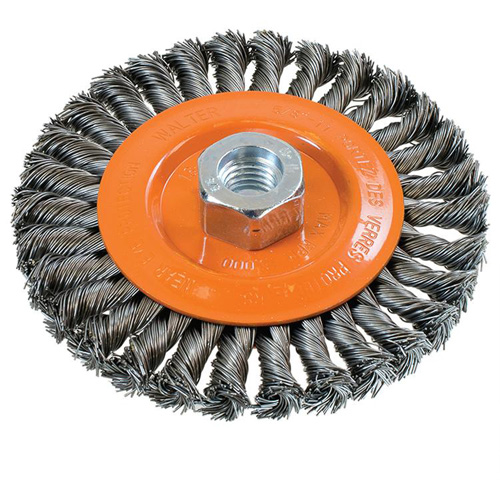 Knotted wire brush discount