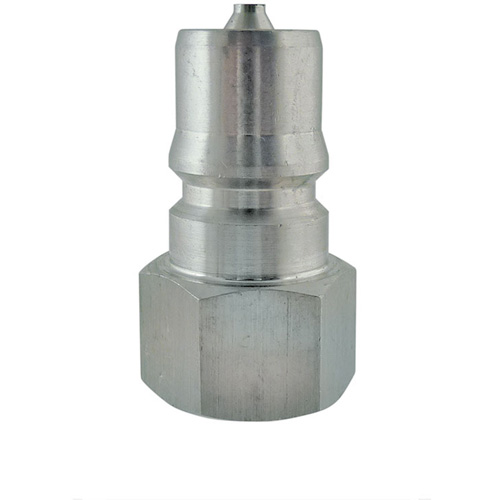 Topring 29.184 Hydraulic Quick Coupler - Plug, Stainless Steel, 1/2" Dia.
