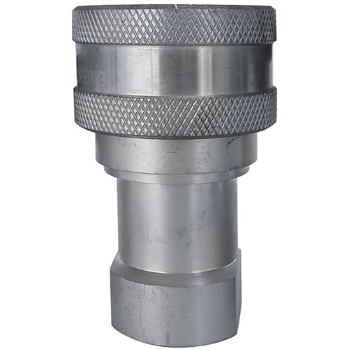Topring 29.994 Hydraulic Quick Coupler - Stainless Steel Manual Coupler, Brass/Stainless Steel