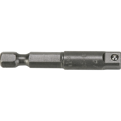 Apex EX-370-4 Hex To Male Square Drive Extension, 3/8" Drive Size, 4" L