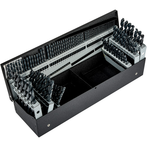 Precision 5995681 Jobber Length Combination Drill Bit Set, 115 Pieces, High Speed Steel