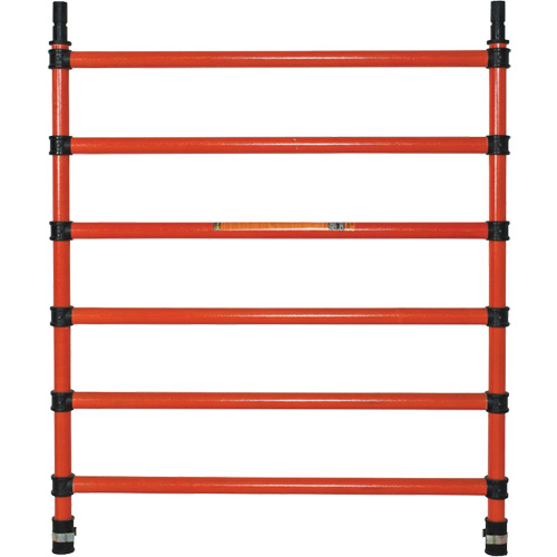 Metaltech F-FRA1215L Fibreglass Scaffolding Components, End Frame, 47" W x 60" H