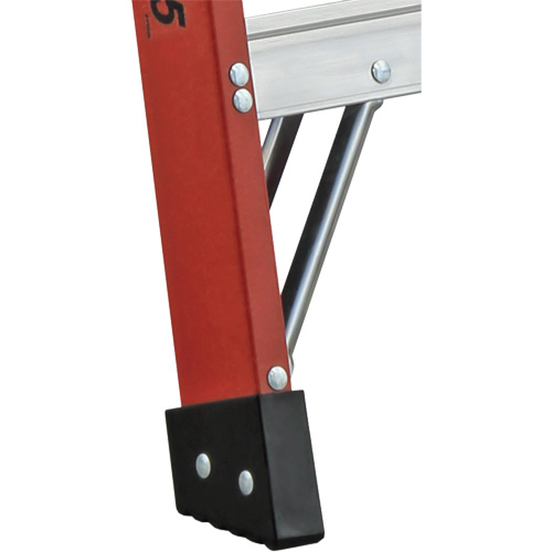 Featherlite 6510-AA Escabeaux industriels &agrave; plateforme extra robustes (s&eacute;rie 6500 AA), 10', Cap. De 375 lb