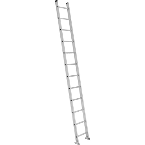 Featherlite 3112D Industrial Heavy-Duty Extension/Straight Ladders, 12', Aluminum, 300 lbs., CSA Grade 1A