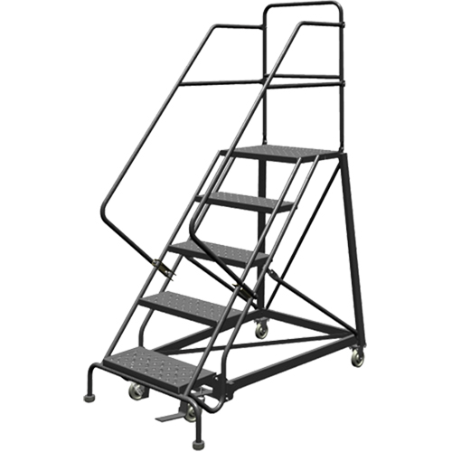 5 step rolling ladder deals