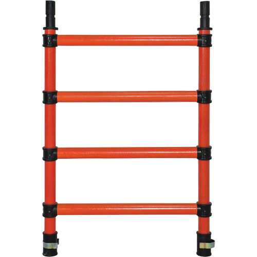 Metaltech F-FRA1210L Cadre pour &eacute;chafaudage en fibre de verre, Montant d'extr&eacute;mit&eacute;, 48" la x 40" h
