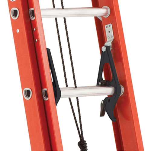 Louisville Ladder FE7224 &eacute;chelle &agrave; coulisses multisectionnelle, Cap 300 lb, 21' h, Calibre 1A