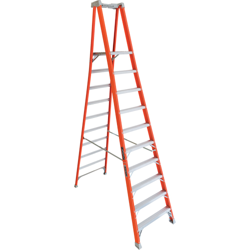 Louisville Ladder FXP1710 Escabeaux industriels robustes Pro Platform (s&eacute;rie FXP1700), 10', Cap. De 300 lb
